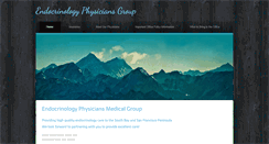 Desktop Screenshot of endocrinologyphysicians.com